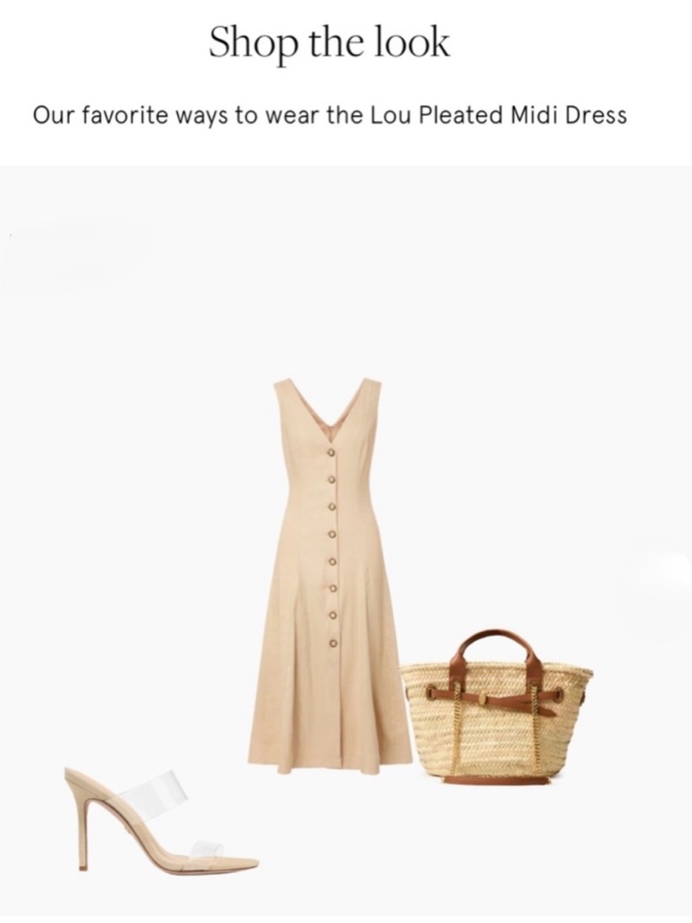 Veronica Beard Lou Pleated Midi Dress - Picture 8 of 15